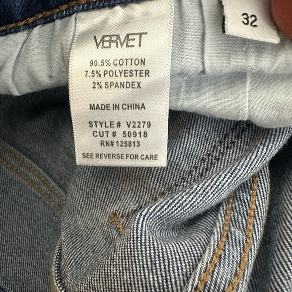 VERVET Daisy High-Rise Boyfriend Jeans Size 32 - Picture 11 of 11